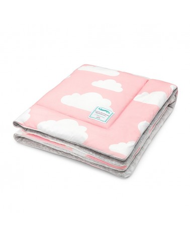 Takarók LC gyapjú takaró 80x100 cm rózsaszín - felhős kollekció