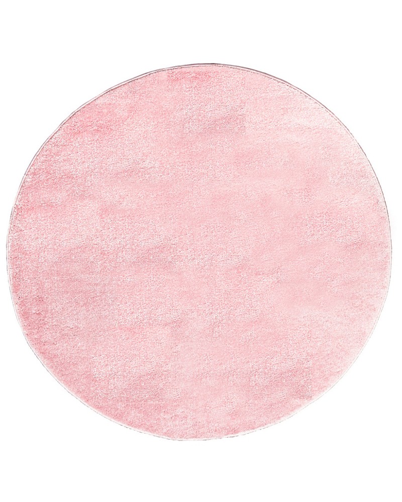 Gyerekszoba Szőnyegek LE Simple kör szőnyeg - Rózsaszín Színben - Minőségi Gyerekszőnyeg