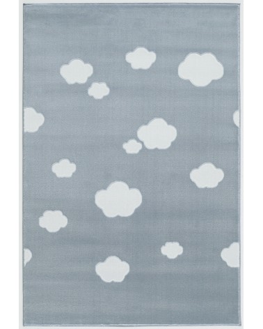 Gyerekszoba Szőnyegek LE Skycloud felhős, kék - fehér színű gyerekszőnyeg